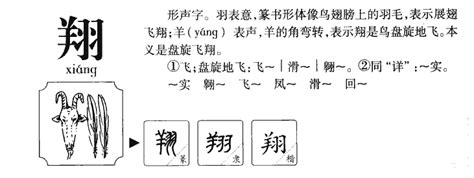 翔的意思名字|翔